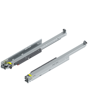 Bild MOVENTO mit TIP-ON, Vollauszug, Führung, 40 kg, NL=600 mm, für Kupplung, links/rechts, verzinkt - Blum-0