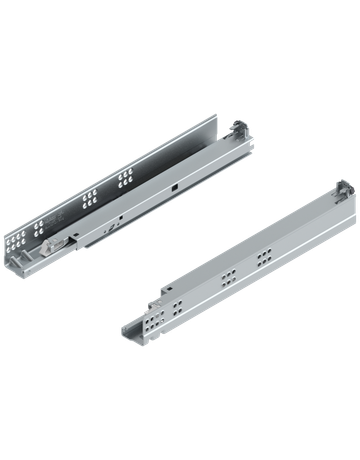 Bild TANDEM plus BLUMOTION Vollauszug, Führung, 30 kg, NL=400 mm, für Kupplung, links/rechts, verzinkt-0