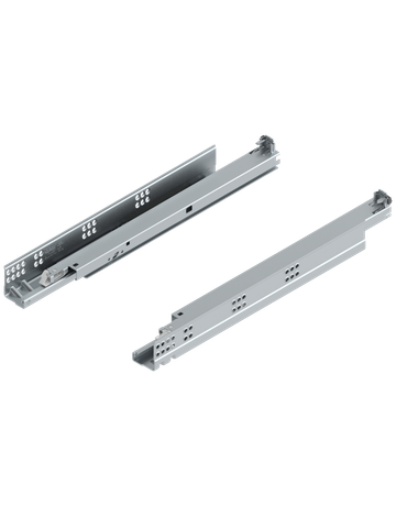 Bild TANDEM plus BLUMOTION Vollauszug, Führung, 30 kg, NL=450 mm, für Kupplung, links/rechts, verzinkt-0