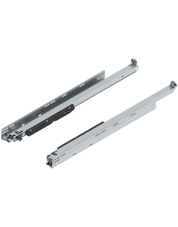 Bild MOVENTO mit BLUMOTION S, Vollauszug, Führung, 60 kg, NL=700 mm, für Kupplung, links/rechts, verzinkt-0