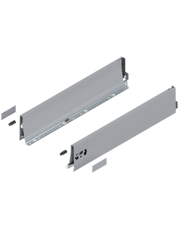 Bild TBX K-Zargen (115 mm) NL=550 mm, weißaluminium - Blum-0