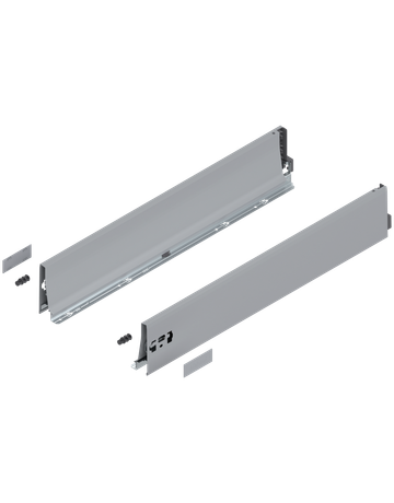 Bild TBX K-Zargen (115 mm) NL=650 mm, weißaluminium - Blum-0