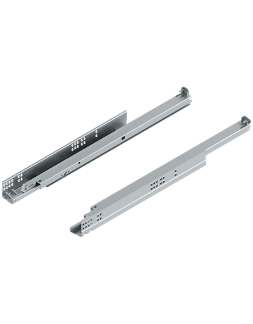 Bild TANDEM plus BLUMOTION Vollauszug, Führung, 30 kg, NL=600 mm, für Kupplung, links/rechts, verzinkt-0