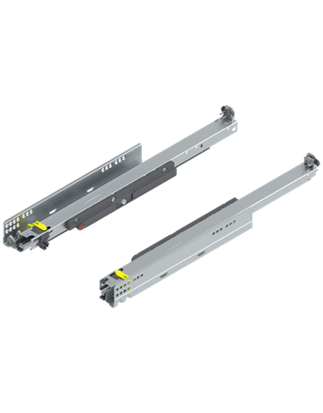 Bild MOVENTO mit TIP-ON, Vollauszug, Führung, 40 kg, NL=520 mm, für Kupplung, links/rechts, verzinkt - Blum-0