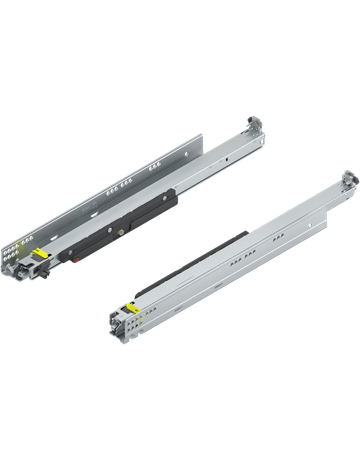 Bild MOVENTO mit TIP-ON, Vollauszug, Führung, 70 kg, NL=550 mm, für Kupplung, links/rechts, verzinkt - Blum-0