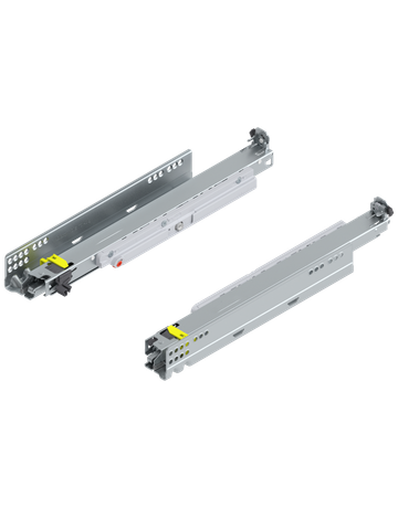 Bild MOVENTO mit TIP-ON, Vollauszug, Führung, 40 kg, NL=400 mm, für Kupplung, links/rechts, verzinkt - Blum-0