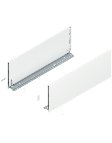 Bild LEGRABOX Zarge, Höhe F (241 mm), NL=650 mm, links/rechts, für LEGRABOX pure, seidenweiss matt - Blum-0