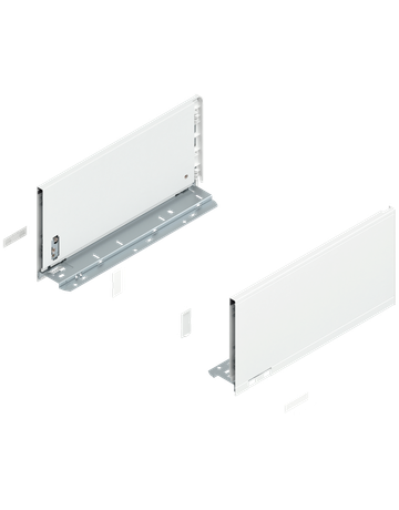 Bild LEGRABOX Zarge, Höhe C (177 mm), NL=350 mm, links/rechts, für LEGRABOX pure, seidenweiss matt - Blum-0