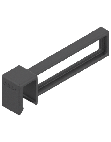 Bild AMBIA-LINE Längsteiler für Querreling, für LEGRABOX pure, carbonschwarz matt - Blum-1