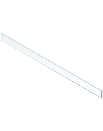 Bild LEGRABOX Einschubelement - Vorne, Höhe C (70 mm), KB=1200 mm (18/19 mm), Glas klar, für LEGRABOX pure/free, klar - Blum-0