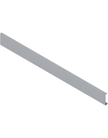 Bild TANDEMBOX Vorderstück, für Innenschubkasten und Innenauszug mit Querreling, LW=1168 mm, zum Ablängen, für TANDEMBOX intivo/antaro, R9006 weissalumin. - Blum-0