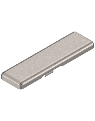 Bild Scharnier-Abdeckkappe, unbedruckt, symmetrisch, vernickelt - Blum-0