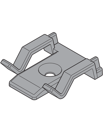 Bild SERVO-DRIVE Kabelhalter, natur - Blum-1