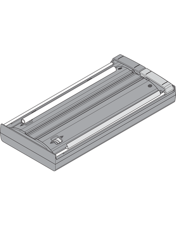 Bild AMBIA-LINE Folienschneider (mit Folie), für LEGRABOX/MERIVOBOX, oriongrau matt - Blum-1