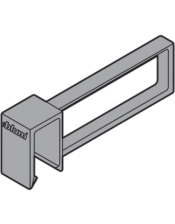 Bild ORGA-LINE Längsteiler für Querreling, für TANDEMBOX antaro, seidenweiss - Blum-1
