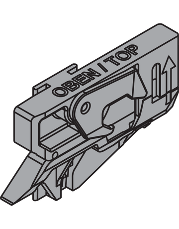 Bild CABLOXX Verriegelungseinheit, links, schwarz - Blum-1