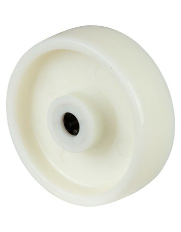 Bild Kunststoff -Rad 100mm B10.100 Kunststoff weiß, Radk.Kunststoff, RLTragkraft 125 Kg - BS ROLLEN-0