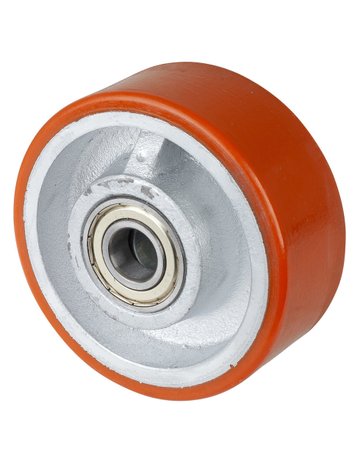 Bild Rad 125mm C10.128 Polyure Guss, Radk.Guss, KLTragkraft 550 Kg - BS ROLLEN-0