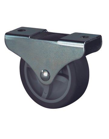 Bild MB-Kastenrolle, o.Festst.,Rad Ø 50mm E51, mit Platte - BS ROLLEN-0