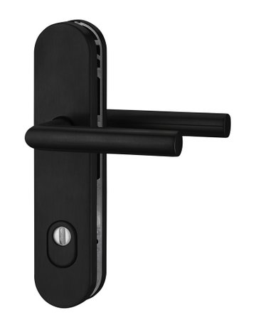 Bild SI-Drückergrt. FH 5745/7203 LS,ES1,ZA72/9 RAL 9005,TS39-48 - edi-0
