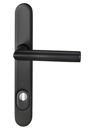 Bild Rahmen-SI-Drückergrt. Kronos 1080/0045 LS,ZA92/8 RAL 9005 - edi-0