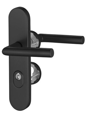 Bild Kombi-Drückergrt. 8742/7203 LS/Ros.,15mm,ES1,ZA/PZ72/8,sw,TS35-45 - edi-0