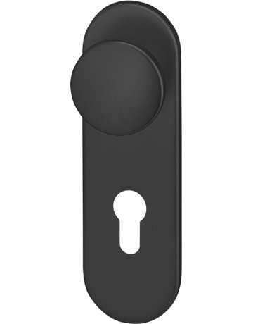 Bild Wechselgarnitur Targa/k FS 5203/0772 KS oval ,PZ72/9,TS 40-65,RAL 9005 - edi-0