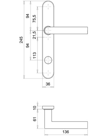 Bild Halbgarnitur Kronos 1080/0255 LS oval ,innen,RZ94/8,ER - edi-1