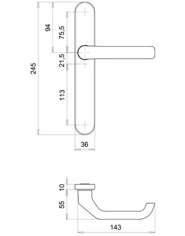 Bild Halbgarnitur Kronos 1200/0235 LS oval ,innen,UG/8,ER - edi-1