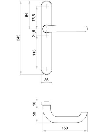 Bild Halbgarnitur Kronos 1300/0235/OSL LS oval ,innen,UG/8,F1 - edi-1