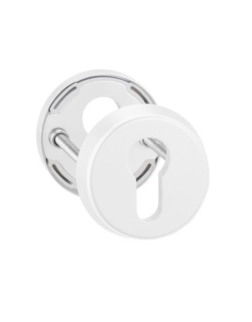 Bild Schutzrosetten-Satz 6633 rd,12mm,ES0/PZ,RAL 9016,TS65-68 - edi-0