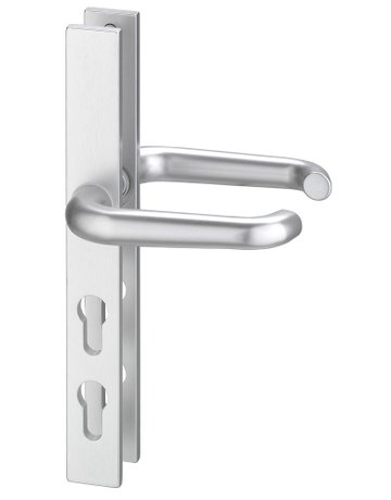 Bild SI-Drückergrt. Twin 8666/0104 LS eck,10mm,ES0/PZ 72/8,F1,TS35-45 - edi-0