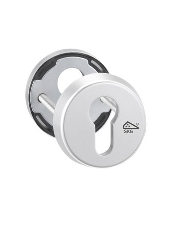 Bild Schutzrosetten-Satz 6633/05 rd,12mm,ES0/PZ,ER matt,TS65-68 - edi-0