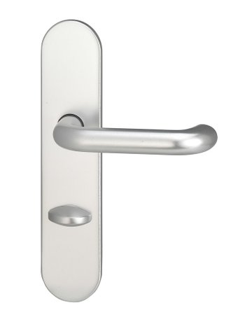 Bild Drückergarnitur Targa/L 5803/7875 LS oval ,WC/SS78/8,F1,TS40-59 - edi-1
