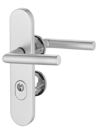 Bild Kombi-Drückergrt. Metis 8742/7203 LS/Ros.,15mm,ES1,ZA/PZ 72/8,ER matt - edi-0