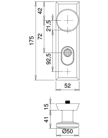Bild SI-Wechselgrt.Alpha 8651 KS eck,15mm,ES1,ZA/PZ 72/8,F2,TS35-45 - edi-1
