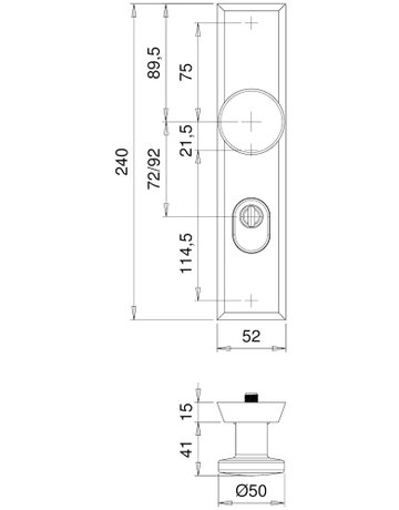 Bild SI-Wechselgrt.Alpha 8650 LS eck,15mm,ES1,ZA/PZ 72/8,F1,TS35-45 - edi-1