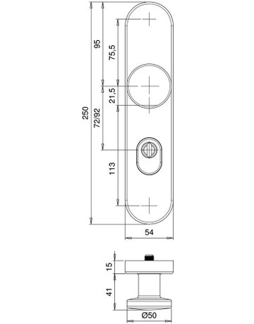 Bild SI-Wechselgrt.Delta 8732/0772 LS oval ,15mm,ES3,ZA/PZ 72/8,F1,TS36-48 - edi-1