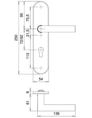 Bild SI-Wechselgrt.Logo 8743/0792 LS oval ,12mm,ES1/PZ 92/10,F1,TS65-75 - edi-2