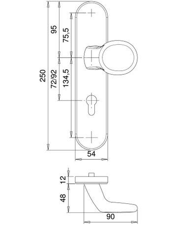 Bild SI-Wechselgrt.Lima 8760/0292 LS oval ,12mm,ES0/PZ 92/10,F1,TS65-75 - edi-1