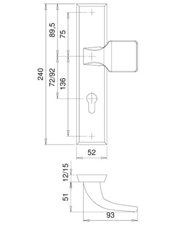 Bild SI-Wechselgrt.Rondo 7624 LS eck,15mm,ES0/PZ 72/8,F1,TS35-45 - edi-1