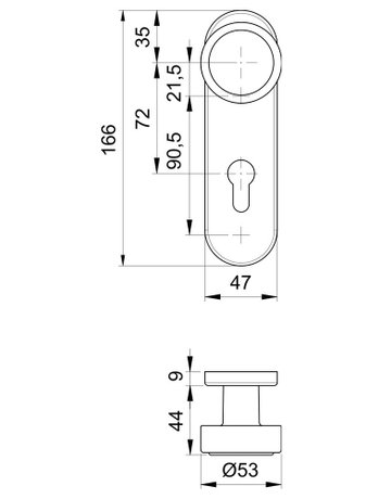 Bild FH WSG 1414 KS oval ,PZ72/9,F9005,TS 40-66 - edi-1