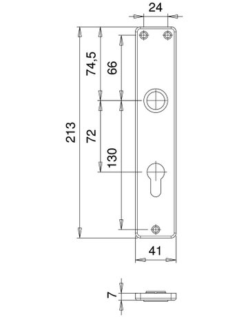 Bild Langschildpaar 1237 eckig o.No,PZ 72,TS40-45,F1 - edi-1