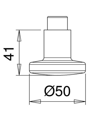 Bild Knopflochteil 7000 8mm,ER matt - edi-1