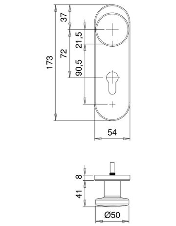 Bild WSG Targa/k FS 5203/0772 KS oval ,PZ72/9,F1,TS40-65 - edi-2