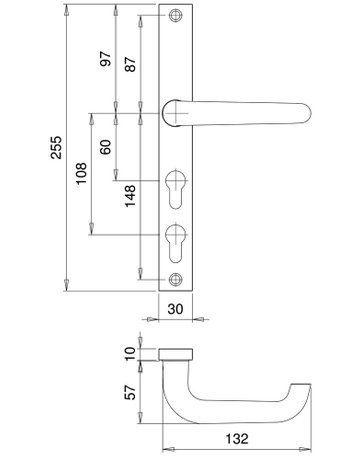 Bild SI-Wechselgrt.Twin 8666/9104 LS eck,10mm/PZ 60/108/8,F1,TS35-45 - edi-2