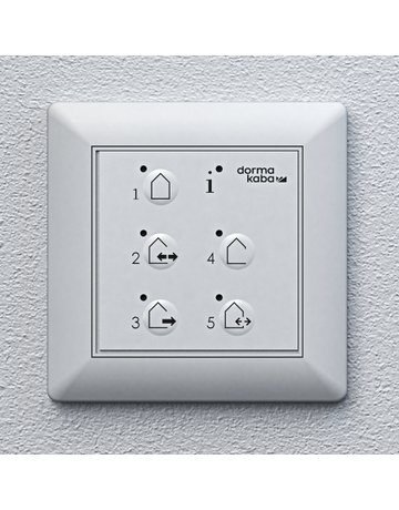 Bild Programmschalter EPS-D DCW UP,weiß,Drucktaste - dormakaba-0