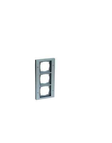 Bild Abdeckrahmen FR-TX44 dreifach, silberfarben, IP44 - dormakaba-1
