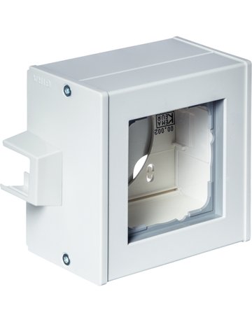 Bild Aufputzgehäuse Profil 55 einfach, reinw, L 87mm, B 85mm, H 53mm - dormakaba-1