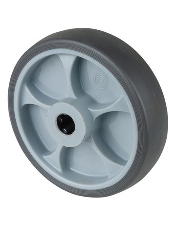Bild Gummirad B44 Rad Ø 125,grau Achs Ø 15, 1 20kg - n.a.-0